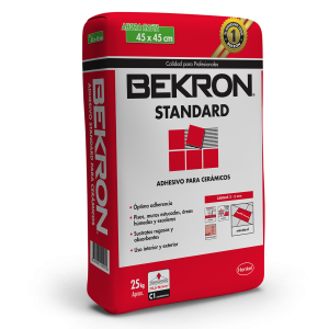 Bekron adhesivo cerámico 25 kg saco polvo estándar