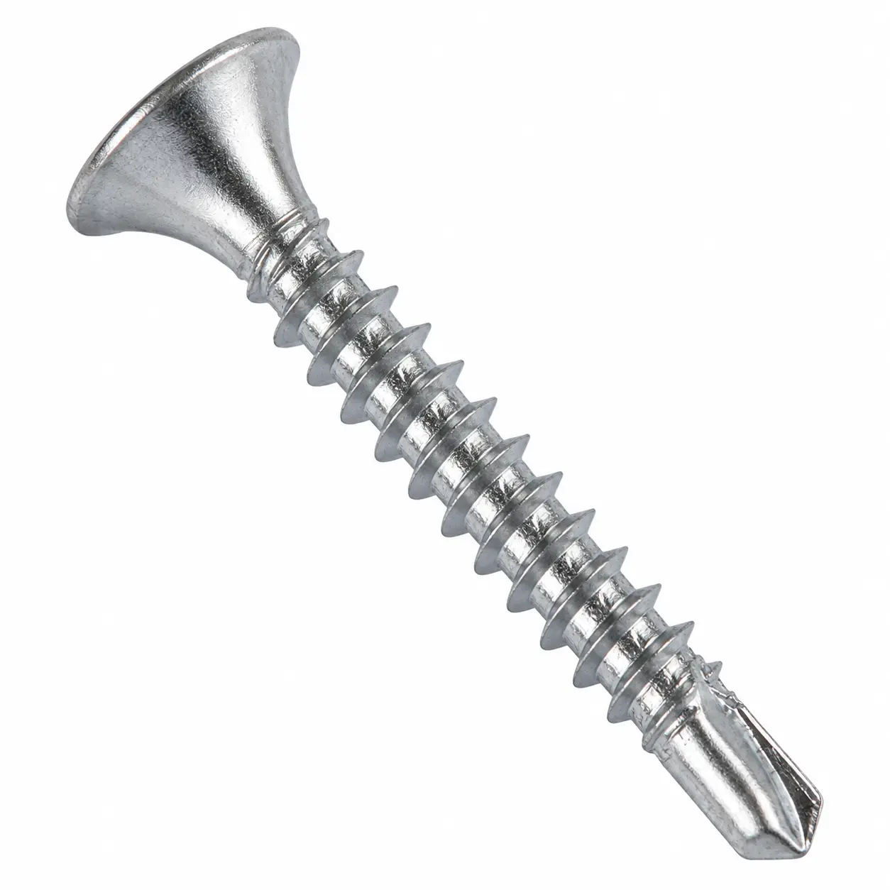 Tornillo Volcanita Punta Broca Tornillo Volcanita punta broca zincado 6, 100 unidades