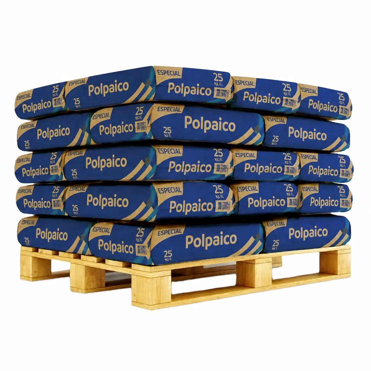 pallet cemento polpaico 72 Sacos cemento Polpaico