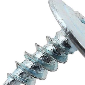 TORNILLO CABEZA TRUSS (LENTEJA) PUNTA FINA ZINC 8 X 1/2 (100 U)