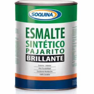 ESMALTE SINTETICO PAJARITO BLANCO 1/4 GALON