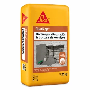 SikaRep mortero para reparación estructural de hormigón 25 kg