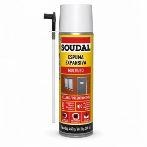ESPUMA EXPANSIVA SOUDAL 500 ML
