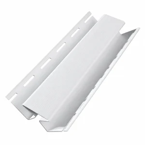 Esquinero interior PVC siding blanco 3 m