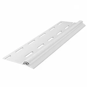 Perfil inicio PVC siding 3,8 m blanco