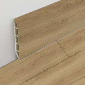 Guardapolvo SPC Roble Natural 80 x 12 x 2,4 m para terminación de pisos