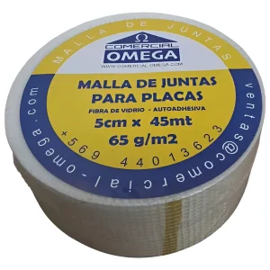 huincha para juntas de fibra de vidrio 50 mm x 45 m para volcanita