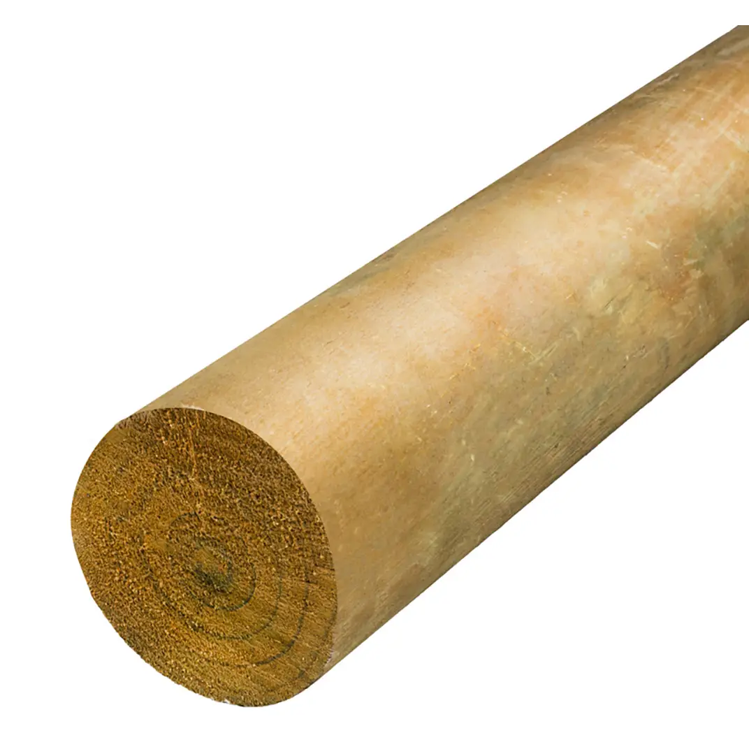 Polin impregnado 3 a 4 Polín impregnado pino 3x4 pulgadas 2,60 m madera tratada exterior