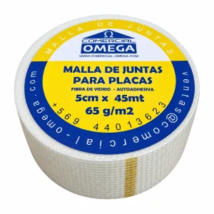 Huincha para juntas volcanita 50 mm × 45 m