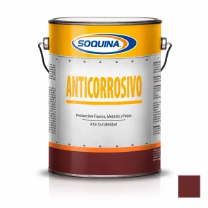 Anticorrosivo rojo maestranza en galón para protección antióxido de metales