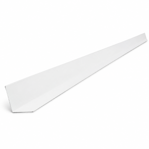 Perfil Esquinero Interior Siding Metálico Blanco 3MT