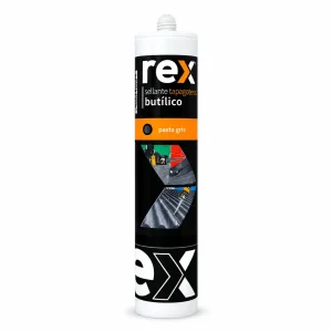 Tapagoteras Sellante Butílico Rex Gris 300 ml
