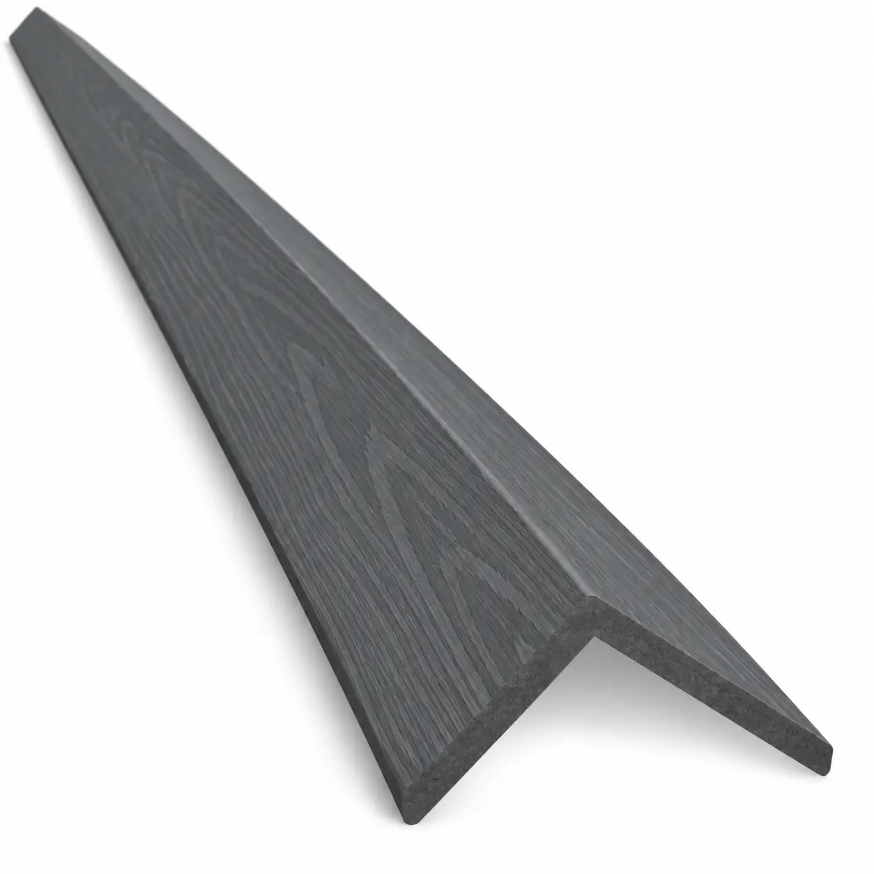 Esquinero Gris para Deck WPC